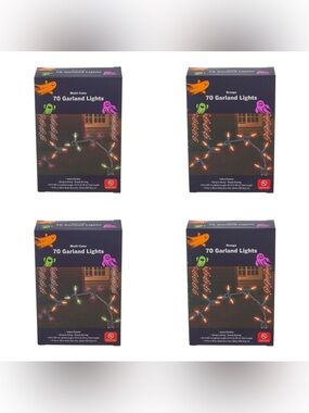 Halloween 🎃 garland lights, available for indoor or outdoor use / 4 boxes